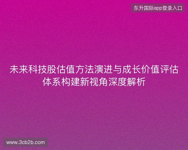 未来科技股估值方法演进与成长价值评估体系构建新视角深度解析 未来科技股估值方法演进与成长价值评估体系构建新视角深度解析